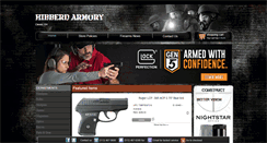 Desktop Screenshot of hibberdarmory.com